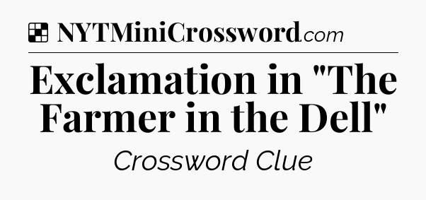 Solution: Exclamation in 