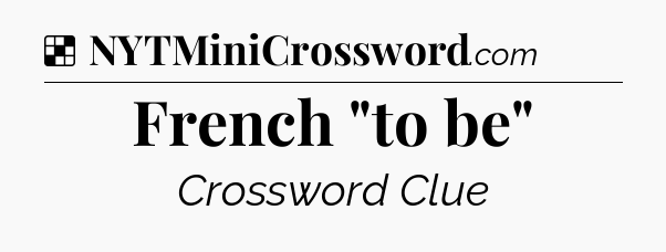 Solution: French 