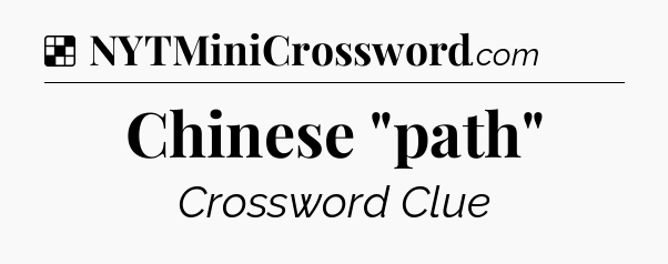 Solution: Chinese 
