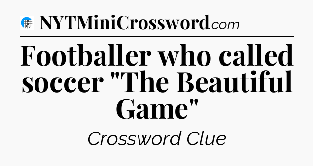 Footballer who called soccer 