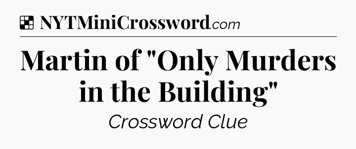 Solution: Martin of 