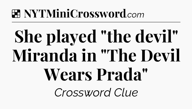 Solution: She played 