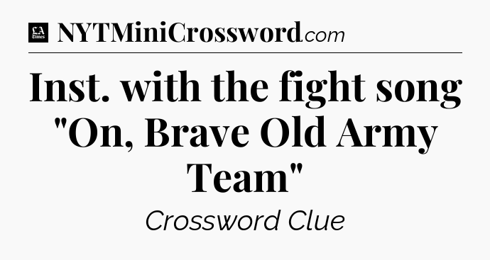 Inst. with the fight song 