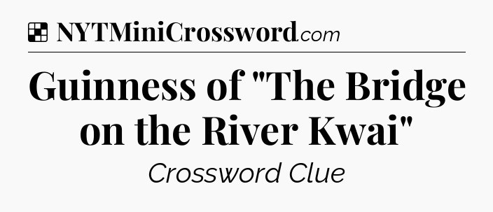 Solution: Guinness of 