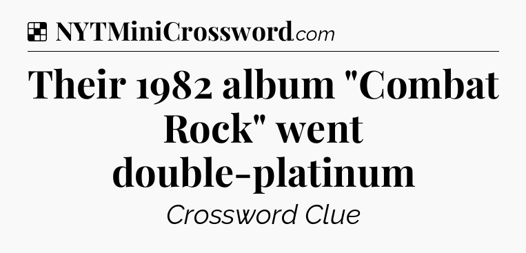 Solution: Their 1982 album 