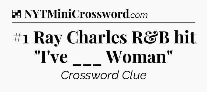 Solution: #1 Ray Charles R&B hit 