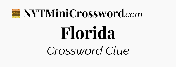 Florida - Eugene Sheffer Crossword