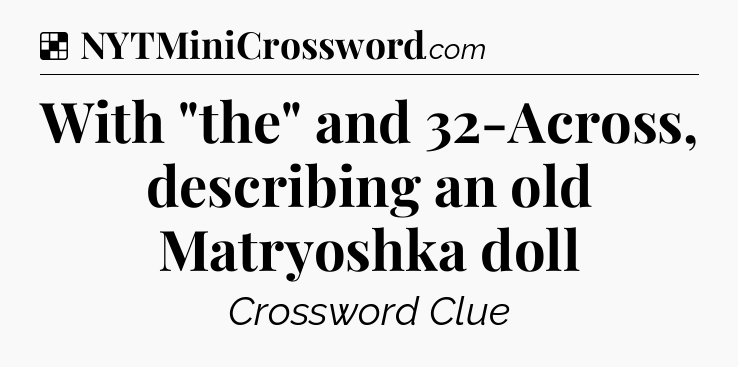 Solution: With 