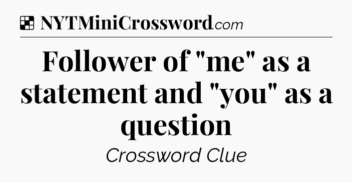 Solution: Follower of 