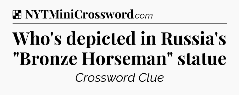 Solution: Who's depicted in Russia's 