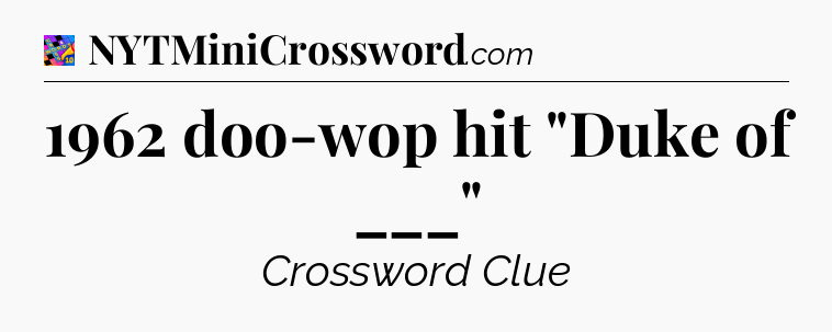 1962 doo-wop hit 