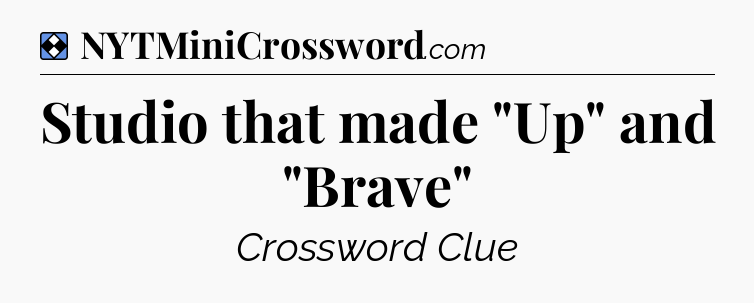 Solution: Studio that made 