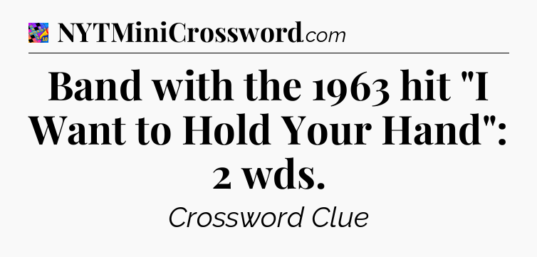 Band with the 1963 hit 