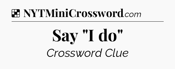 Solution: Say 