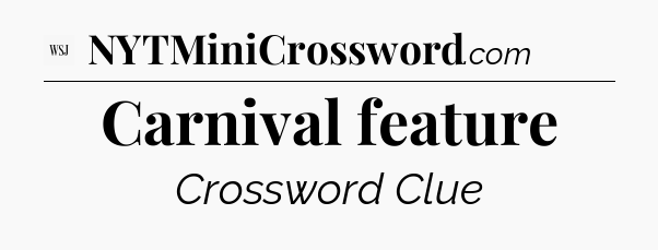 Carnival feature - WSJ Crossword