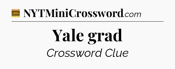 Yale grad crossword clue Eugene Sheffer
