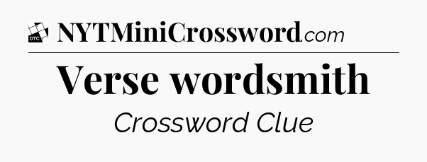 Verse wordsmith - Daily Themed Classic Crossword