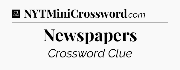 Newspapers - LA Times Crossword