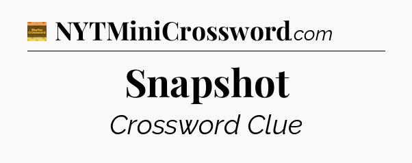 Snapshot - Eugene Sheffer Crossword