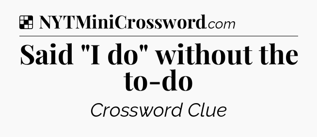 Solution: Said 