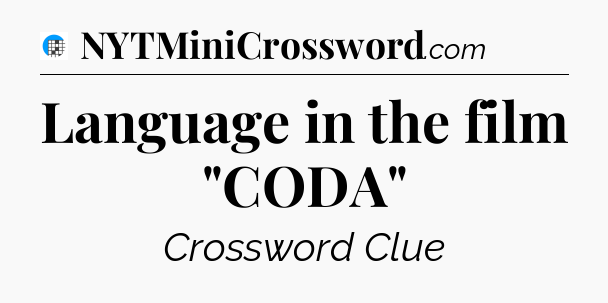 Language in the film 