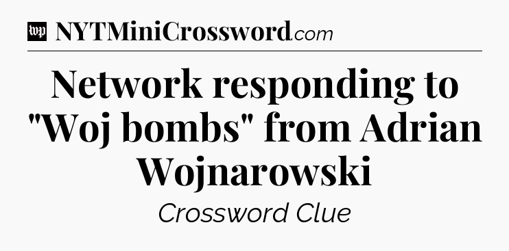 Network responding to 