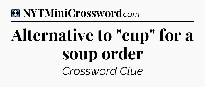 Solution: Alternative to 