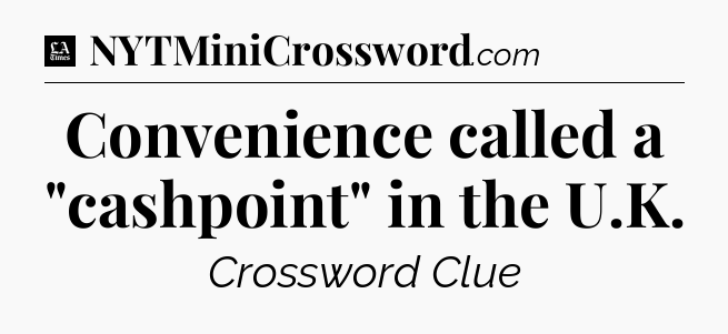 Convenience called a 