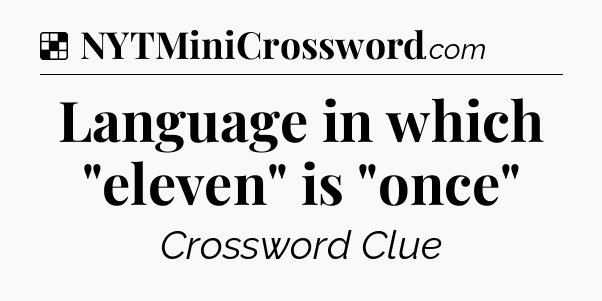 Solution: Language in which 