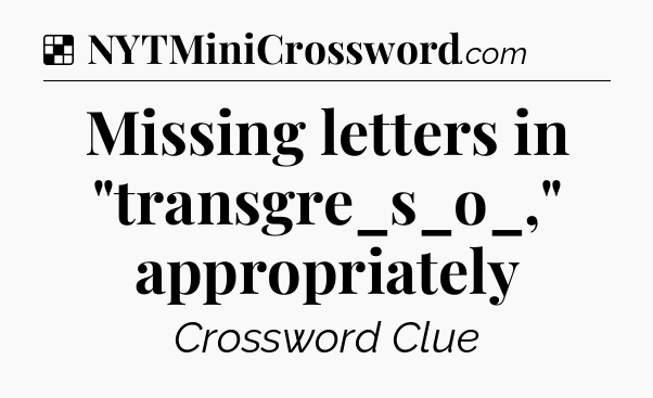 Solution: Missing letters in 