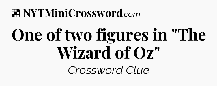 Solution: One of two figures in 
