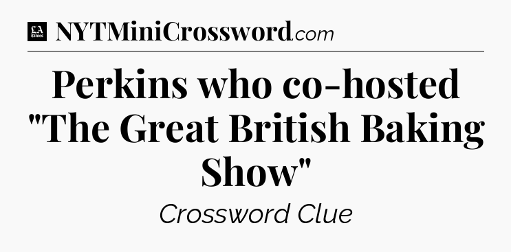 Perkins who co-hosted 