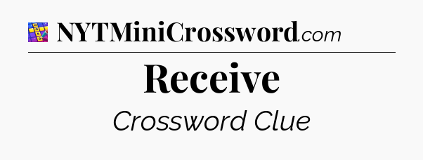 Receive Codycross