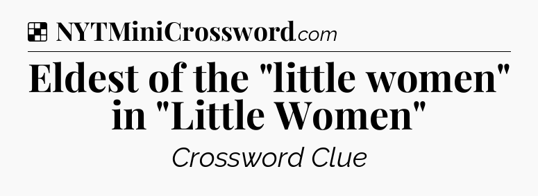 Solution: Eldest of the 