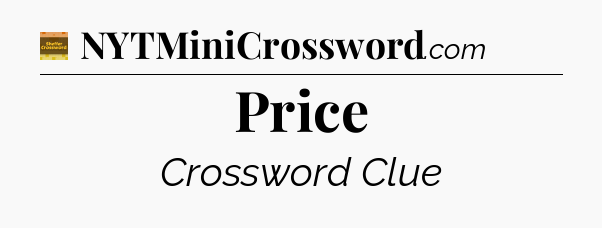 Price - Eugene Sheffer Crossword