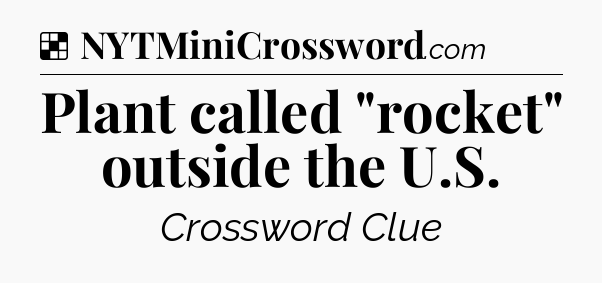 Solution: Plant called 