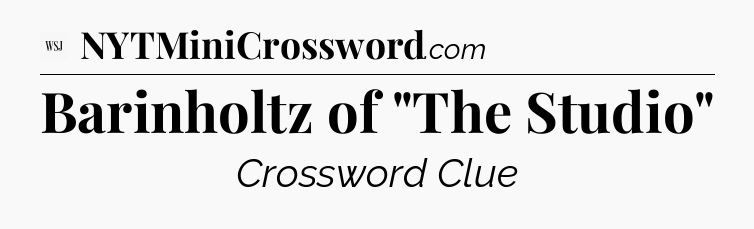 Barinholtz of 