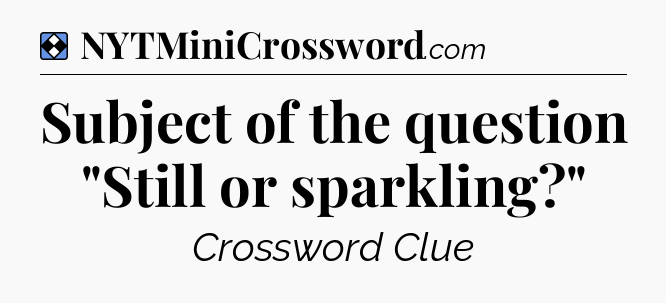 Solution: Subject of the question 