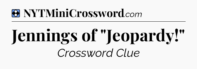 Solution: Jennings of 