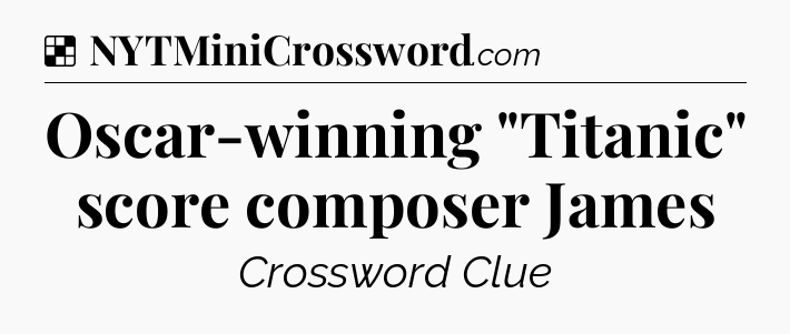 Solution: Oscar-winning 