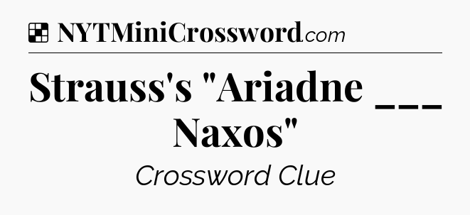 Solution: Strauss's 