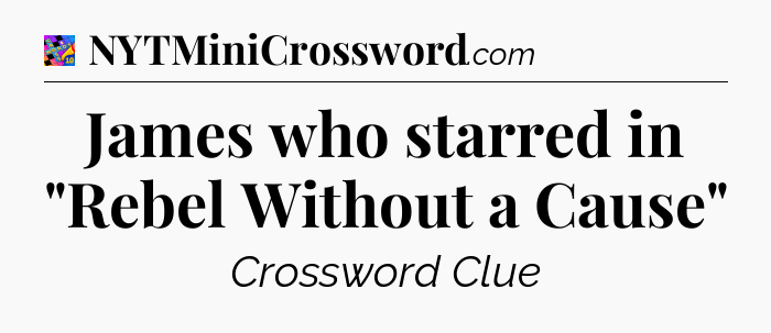 James who starred in 