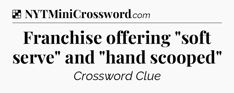 Solution: Franchise offering 