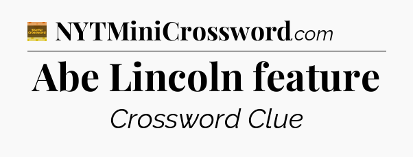 Abe Lincoln feature - Eugene Sheffer Crossword