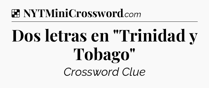 Solution: Dos letras en 