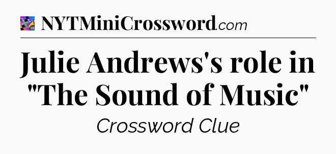 Julie Andrews's role in 