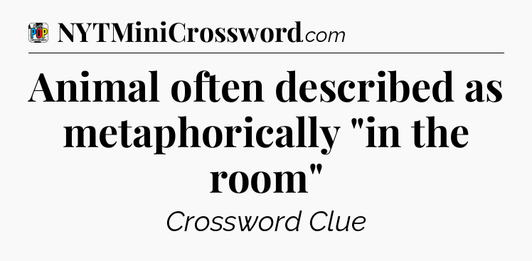 Animal often described as metaphorically 