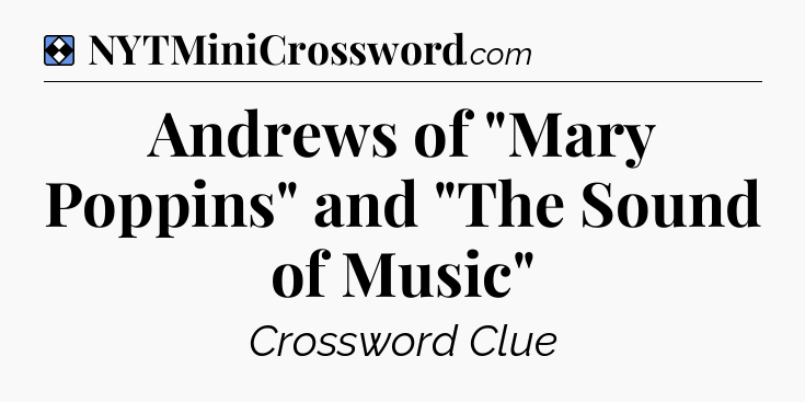 Solution: Andrews of 