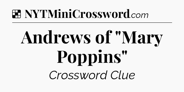 Solution: Andrews of 