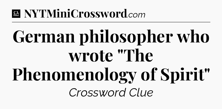 German philosopher who wrote 